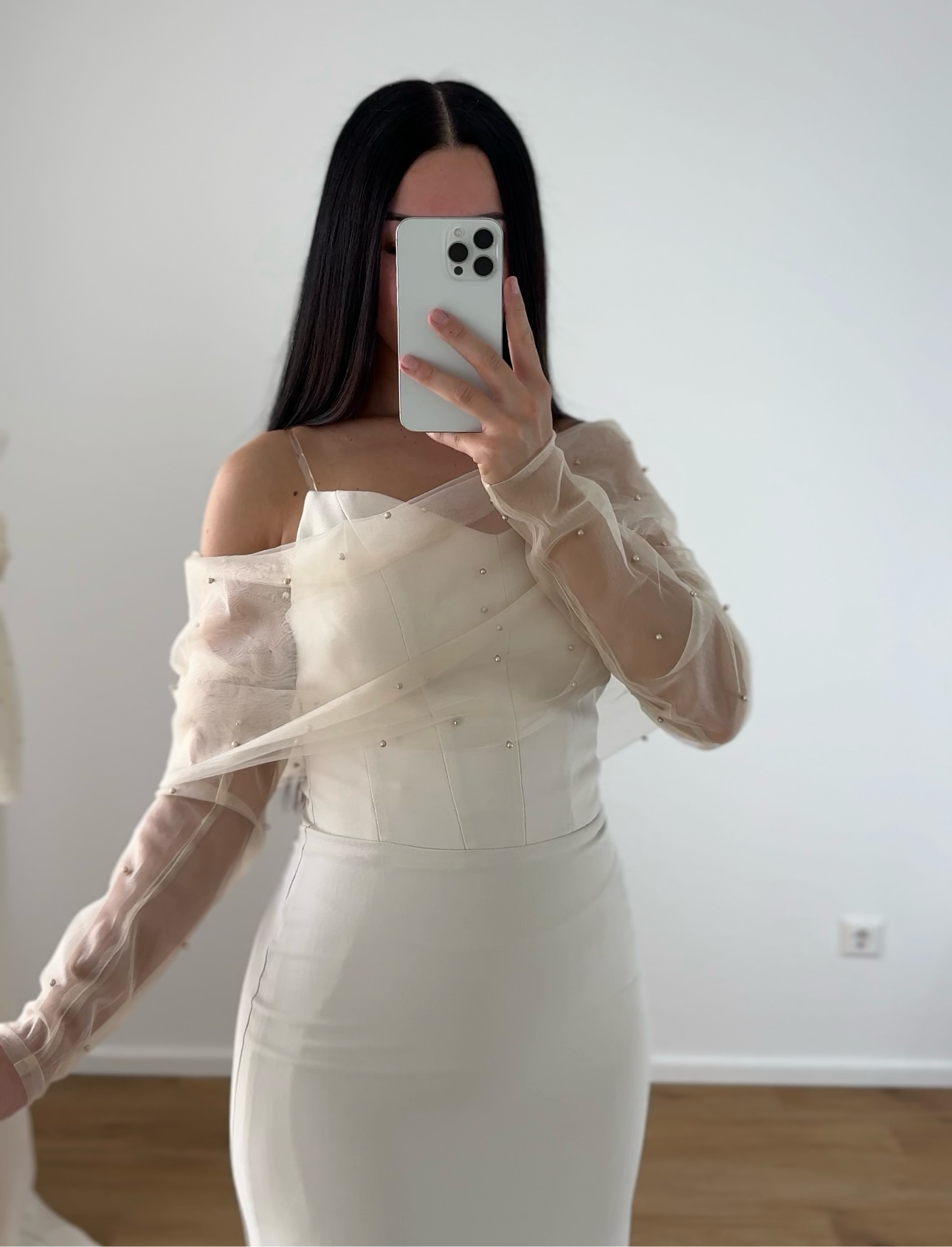 Robe Inci en beige