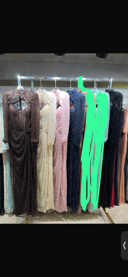 Restock Sara Dress darkbrown!